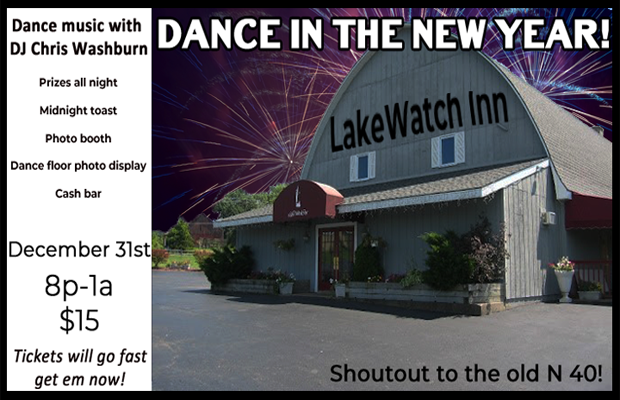 New Year’s Eve at the Lakewatch Inn