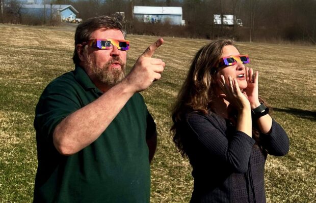 Testing your eclipse sunglasses