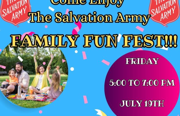 Salvation Army’s “Family Fun Fest”